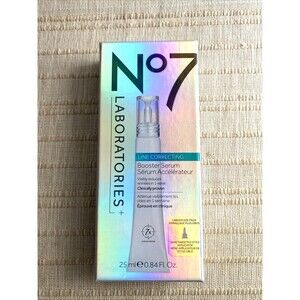 No7 Laboratories Line Correcting Booster Serum Wrinkle Reducing 0.84 oz 25ml